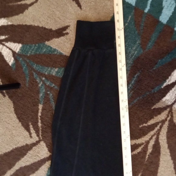 Sweaty Betty London Made In Itally Black Fleece Jogger Elastic Waistband 14 - Picture 9 of 11